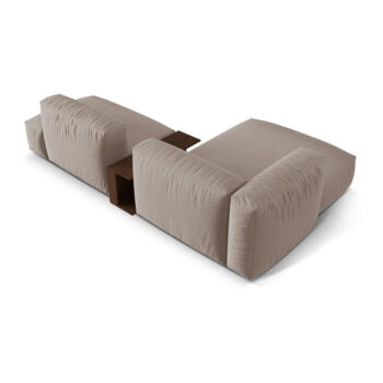 Béžová modulárna rohová pohovka (ľavý roh) Martina – Micadoni Home – Obrázok 4