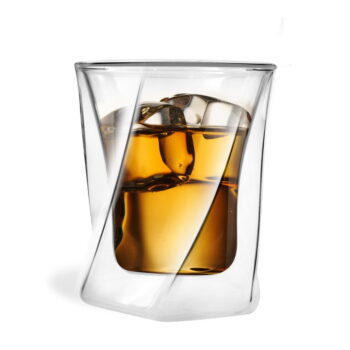 Dvojitý pohár na whiskey Vialli Design, 300 ml – Obrázok 2
