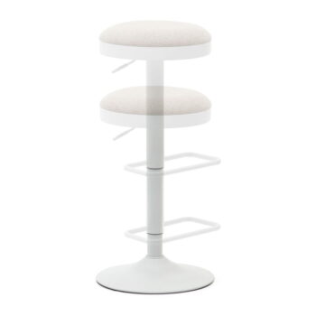 Béžové barové stoličky v súprave 2 ks 58 cm Zaib – Kave Home - Image 2