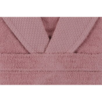 Ružový bavlnený župan veľkosť M Cappa – Foutastic – Obrázok 4