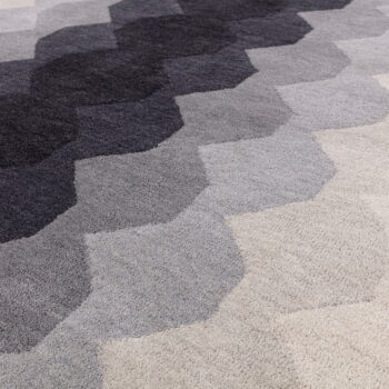 Sivý vlnený koberec 200x290 cm Hive – Asiatic Carpets - Image 3