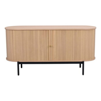 Nízka komoda v dekore duba v prírodnej farbe 142x71 cm Haddington – Rowico