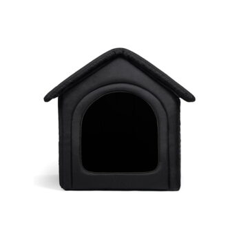 Čierna búdka pre psa 44x45 cm Home L – Rexproduct - Image 2