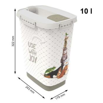 Box na granule 10 l Cody – Rotho – Obrázok 2