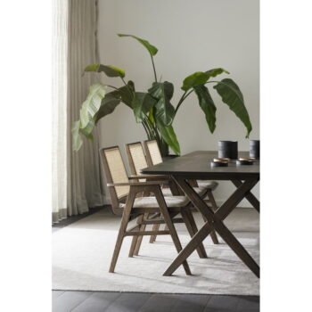 Jedálenský stôl s doskou v dubovom dekore 230x95 cm Calverton - Rowico - Image 3
