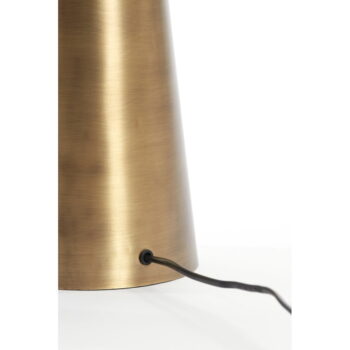 Stojacia lampa v bronzovej farbe s kovovým tienidlom (výška 52 cm) Dita – Light & Living - Image 4