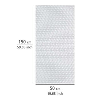 Biela protišmyková podložka do zásuvky Wenko Anti Slip, 150 x 50 cm - Image 6