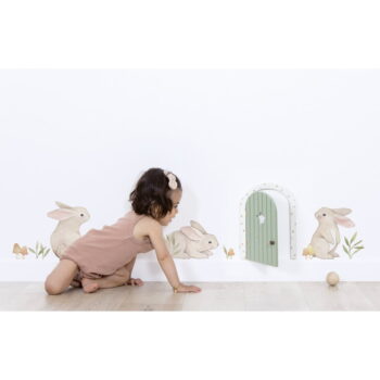Hárok samolepiek 30x42 cm Bunnies – Lilipinso – Obrázok 2