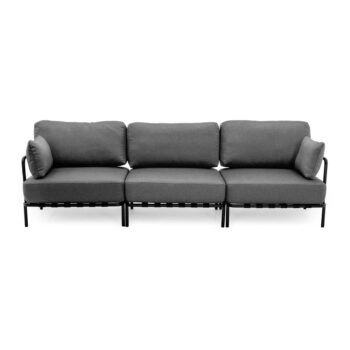 Tmavosivá záhradná modulárna pohovka 234 cm Salve – Sit Sit - Image 9