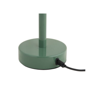 Zelená LED stolová lampa s kovovým tienidlom (výška 24,5 cm) James – Leitmotiv - Image 5