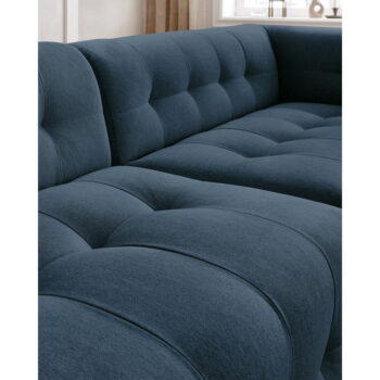 Tmavomodrá pohovka 324 cm Kleber - Bobochic Paris - Image 3
