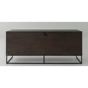 Tmavohnedá nízka komoda v dekore duba 176x76 cm Bali – Tenzo - Image 10