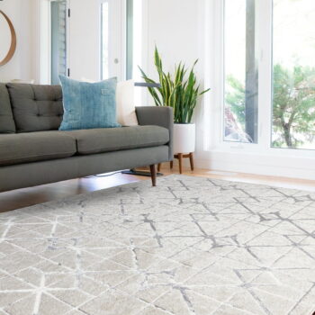 Koberec v strieborno-ružovej farbe 170x120 cm Aurora - Asiatic Carpets - Image 2