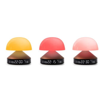 Digitálny stolový budík ø 11 cm Mina Sunrise – Lexon - Image 10