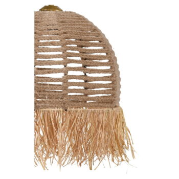 Svetlohnedé závesné svietidlo ø 30 cm – Opviq lights - Image 4