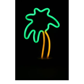 Biela neónová svetelná dekorácia Palm – Hilight – Obrázok 4