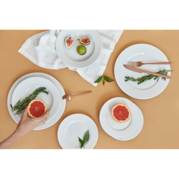6-dielna súprava bielych porcelánových tanierov Bonami Essentials Imperio – Obrázok 7