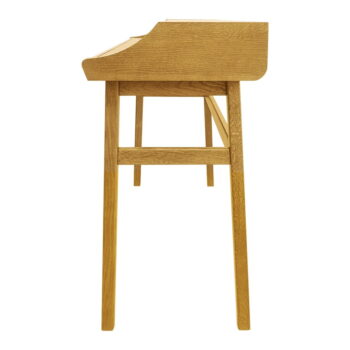 Pracovný stôl v dekore duba so sekretárom 44x115 cm Carteret – Woodman - Image 5