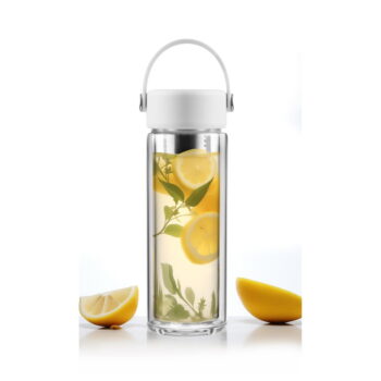 Biela sklenená fľaša 350 ml Fuori – Vialli Design - Image 10