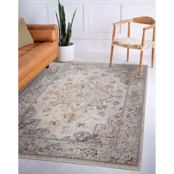 Krémovobiely koberec 160x230 cm Flores – Asiatic Carpets - Image 3