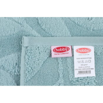 Tyrkysovomodré bavlnené uteráky v súprave 2 ks 50x90 cm Estela – Foutastic - Image 5