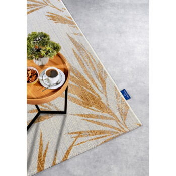 Biely/v zlatej farbe vonkajší koberec 160x235 cm Leonie – Villeroy&Boch – Obrázok 3