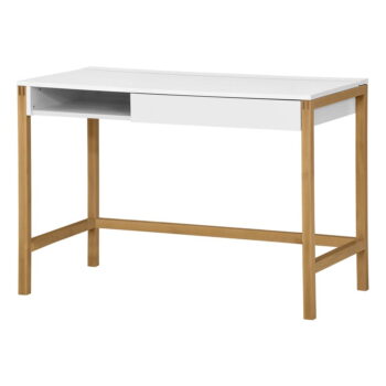 Pracovný stôl s bielou doskou Woodman NorthGate – Obrázok 3