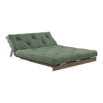 Zelená rozkladacia pohovka 140 cm Roots – Karup Design – Obrázok 4