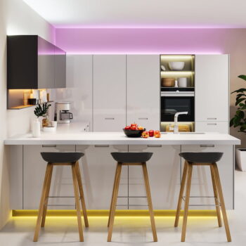 Čierny LED pásik 300 cm Grip - Trio - Image 2