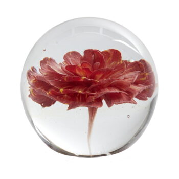 Sklenené ťažidlo (výška  8 cm) Flower – Light & Living