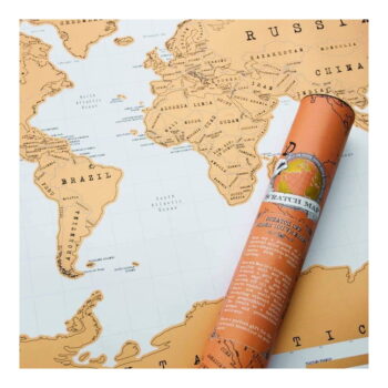 Stieracia mapa 88x52 cm World Scratch Map – Ambiance - Image 3