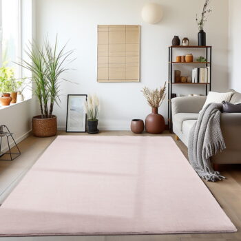 Ružový prateľný koberec 200x290 cm Sky – Ayyildiz Carpets - Image 2