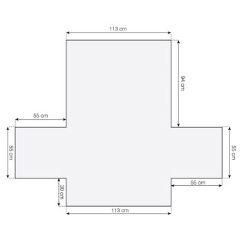 Žltý 2-miestny ochranný poťah na pohovku Lounge – douceur d'intérieur – Obrázok 3