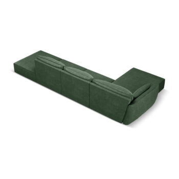 Tmavozelená rohová pohovka (ľavý roh) Vanda - Mazzini Sofas - Image 3