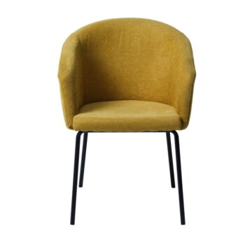 Jedálenská stolička v horčicovej farbe Easton – Unique Furniture - Image 2