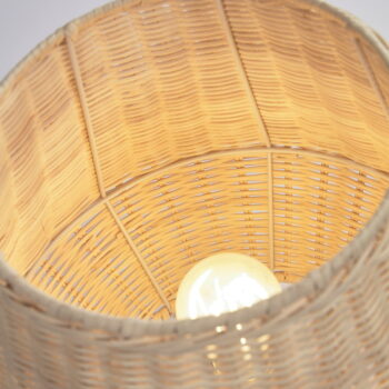 Ratanová stolová lampa v prírodnej farbe s ratanovým tienidlom (výška 30 cm) Kamaria - Kave Home - Image 3