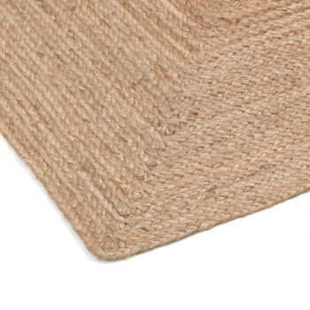 Jutový koberec v prírodnej farbe 160x230 cm Alfombra - Kave Home – Obrázok 3
