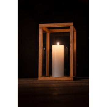 Drevený lampáš 4 ks (výška 51 cm) Woody – Esschert Design – Obrázok 3
