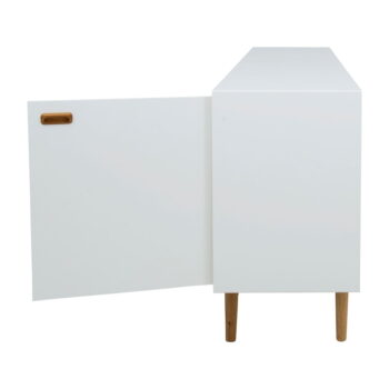 Biela nízka komoda 225x80 cm Svea – Tenzo - Image 5