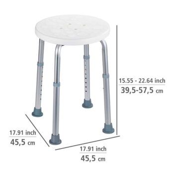Stolička do vane či sprchy Wenko Bath/Shower Stool, 45 × 45 cm – Obrázok 7