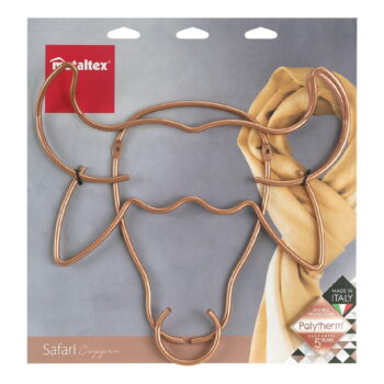 Nástenný vešiak v tvare byvola Metaltex, šírka 34 cm - Image 3