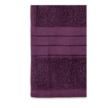 Vínové froté bavlnené uteráky v súprave 4 ks 50x100 cm – Good Morning – Obrázok 2