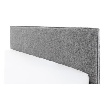 Sivá čalúnená dvojlôžková posteľ 180x200 cm La Gomera – Meise Möbel – Obrázok 2