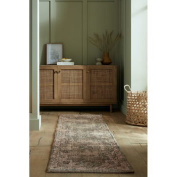 Kaki ručne tkaný behúň s prímesou juty 60x230 cm Selena Jute Traditional – Flair Rugs - Image 2