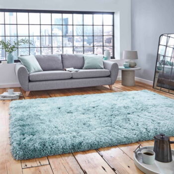 Blankytne modrý koberec Think Rugs Polar, 150 x 230 cm - Image 2