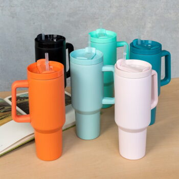 Svetloružová termoska 1,2 l – Rex London - Image 3