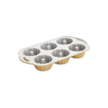 Forma na 6 minibáboviek v zlatej farbe Nordic Ware Anniversary, 1,1 l - Image 3