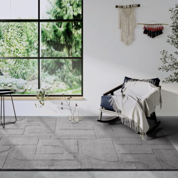 Sivý ručne tkaný vlnený koberec 120x170 cm Alexis – Villeroy&Boch - Image 3