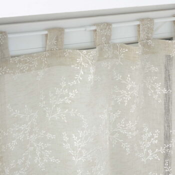 Svetlohnedé voálové záclony v súprave 2 ks 60x90 cm Karla – douceur d'intérieur - Image 2