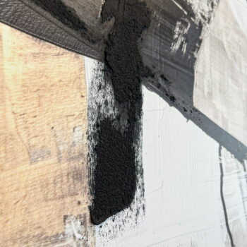 Obraz s ručne maľovanými prvkami 70x100 cm Ash – Styler – Obrázok 5